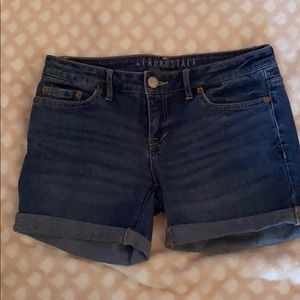 Denim shorts